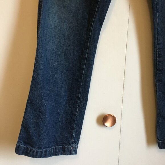 GAP 1969 100% Cotton Blue Army Jeans 36 X 32 Unisex - Picture 6 of 16